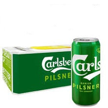 Load image into Gallery viewer, Carlsberg Pilsner Can Case 24 x 320ml/490ml
